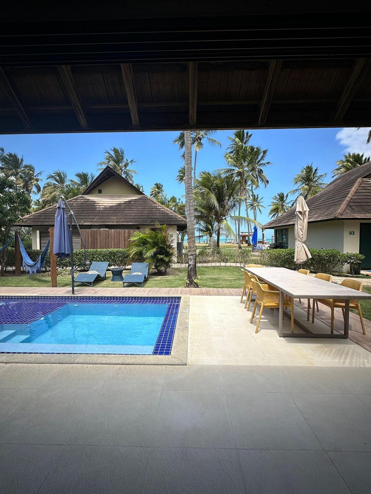 Bangalo Luxo Praia Dos Carneiros Beach Resort Exteriör bild
